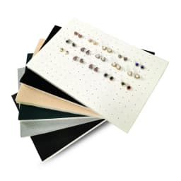 216 Holes Earrings Display Pad Studs Earrings Storage Jewelry Tray Inner Jewelry Box Insert Pad DIY Sponge Mat 33.5*22.5*1cm