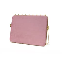 Pink Velvet Jewelry Display Board Necklace Earring Hanging Shelf Ring Jewelry Holder Tray Gold Metal Frame