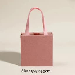 5Pcs Paper Jewelry Packaging Tote Bags Cardboard Drawer Jewellery Gift Box For Necklace Earrings Oil Ring Wedding Party Gift Bag
