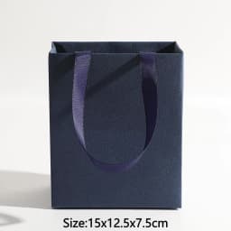 5Pcs Paper Jewelry Packaging Tote Bags Cardboard Drawer Jewellery Gift Box For Necklace Earrings Oil Ring Wedding Party Gift Bag