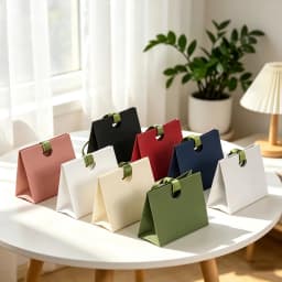5Pcs Paper Jewelry Packaging Tote Bags Cardboard Drawer Jewellery Gift Box For Necklace Earrings Oil Ring Wedding Party Gift Bag
