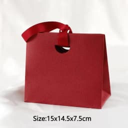 5Pcs Paper Jewelry Packaging Tote Bags Cardboard Drawer Jewellery Gift Box For Necklace Earrings Oil Ring Wedding Party Gift Bag