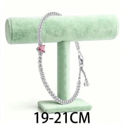 2026 New 925 Silver Women's ME Sparkling Heart Shaped Leather Rope Adjustable Bracelet Display Tool DIY Exquisite Charm Jewelry