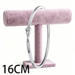 2026 New 925 Silver Classic Women's ID Unlimited Shining Logo Open Bracelet Display Tool DIY Exquisite Charm Jewelry