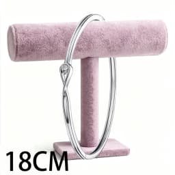2026 New 925 Silver Classic Women's ID Unlimited Shining Logo Open Bracelet Display Tool DIY Exquisite Charm Jewelry