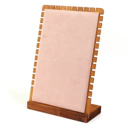 Pine Wooden Necklace Frame L-shaped Jewelry Display Frame Pendant Support Jewelry Display Props for jewelry storage