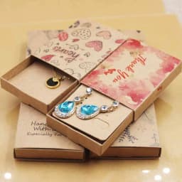 Diy Multi Gift Box Handmade Love Wedding Box Dreamcatcher Jewelry Necklace Pendant Box Earring Box 12pc+12 Inner Card Per Lot