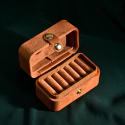 TAIMY Fashion Mini Portable Travel Jewelry Box for Women portable Velvet Storage Case Earrings Ring Organizer Display Boxes