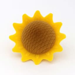 Yellow Sunflower Velvet Ring Box Earrings Present Gift Boxes Packaging For Jewelry Wedding Engagement Display Holder Wholesale