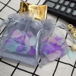 100 Pcs/lot Gray Drawstring Organza Bags Jewelry Bags Gift Packaging Bags Christmas Wedding Gift Package Bags&small Pouches