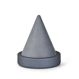 Oirlv Jewelry Stand Display For Business Grey Leather Earring Jewelry Display Stand Necklace Bracelet Watch Jewelry Holder Stand
