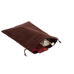 High Quality Large Velvet Drawstring Bags 17x23cm (6.6"x9") Jewelry Packaging Bag for Makeup Scarf Hair Pouch Can Custom Logo
