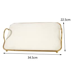 Gray Velvet Jewelry Display Rack Earrings Necklace Small Ornaments Storage Tray Ab Double-Sided Series Hanging Rack Window Props