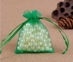 500pcs/lot Organza Gift Bags Pouches 7x9cm Small Organza Bag Pouch Favor Wedding Party Christmas Gift Bag Jewelry Packaging Bags