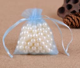 500pcs/lot Organza Gift Bags Pouches 7x9cm Small Organza Bag Pouch Favor Wedding Party Christmas Gift Bag Jewelry Packaging Bags
