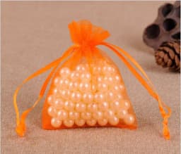 500pcs/lot Organza Gift Bags Pouches 7x9cm Small Organza Bag Pouch Favor Wedding Party Christmas Gift Bag Jewelry Packaging Bags