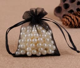 500pcs/lot Organza Gift Bags Pouches 7x9cm Small Organza Bag Pouch Favor Wedding Party Christmas Gift Bag Jewelry Packaging Bags