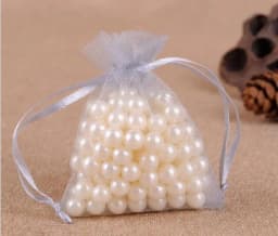 500pcs/lot Organza Gift Bags Pouches 7x9cm Small Organza Bag Pouch Favor Wedding Party Christmas Gift Bag Jewelry Packaging Bags