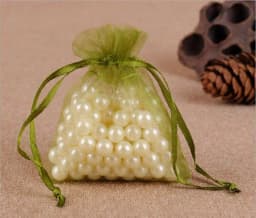 500pcs/lot Organza Gift Bags Pouches 7x9cm Small Organza Bag Pouch Favor Wedding Party Christmas Gift Bag Jewelry Packaging Bags