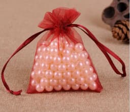 500pcs/lot Organza Gift Bags Pouches 7x9cm Small Organza Bag Pouch Favor Wedding Party Christmas Gift Bag Jewelry Packaging Bags