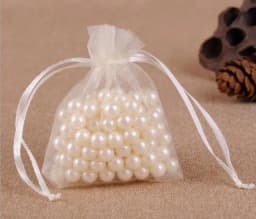 500pcs/lot Organza Gift Bags Pouches 7x9cm Small Organza Bag Pouch Favor Wedding Party Christmas Gift Bag Jewelry Packaging Bags