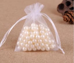 500pcs/lot Organza Gift Bags Pouches 7x9cm Small Organza Bag Pouch Favor Wedding Party Christmas Gift Bag Jewelry Packaging Bags
