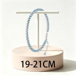 2026 New 925 Silver Eternal Heart Story Book Women's Tennis Adjustable Bracelet Display Tool DIY Exquisite Charm Jewelry