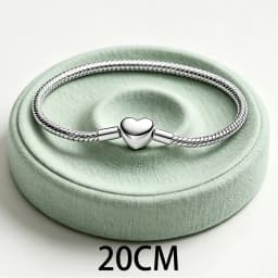 2026 New 925 Silver Eternal Heart Story Book Women's Tennis Adjustable Bracelet Display Tool DIY Exquisite Charm Jewelry