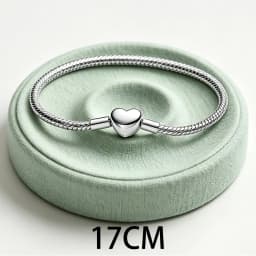 2026 New 925 Silver Eternal Heart Story Book Women's Tennis Adjustable Bracelet Display Tool DIY Exquisite Charm Jewelry