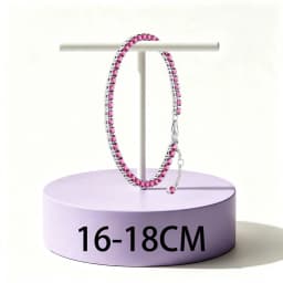 2026 New 925 Silver Eternal Heart Story Book Women's Tennis Adjustable Bracelet Display Tool DIY Exquisite Charm Jewelry