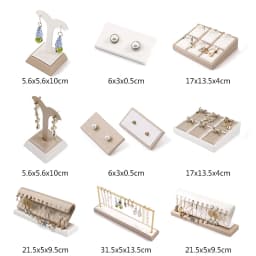 Drop Earrings Hanging Display Stand Rack Organizer Jewelry Counter Ear Studs Holder Tray Shop Stall Presentation Window Showcase