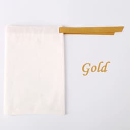 100pcs White Jewelry Cotton Bags with Ribbon Handmade Drawstring Bags Birthday Wedding Birthday Newborn Sack Gift Packing Pouch
