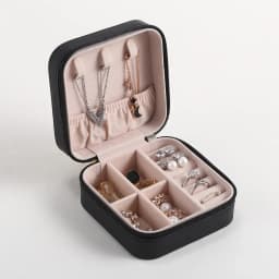 Jewelry Organizer Display Travel Jewelry Case Boxes Portable Jewelry Box Leather Storage Joyeros Organizador De Joyas