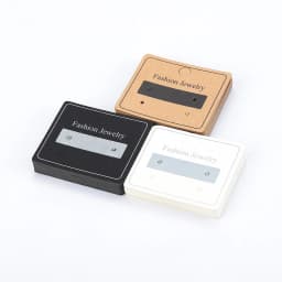 50pcs 4.7x4cm Earrings Display Card Kraft Paper Cards Packaging Hang Tag Ear Studs Cardboard Holder for Jewelry Sale Price Tag