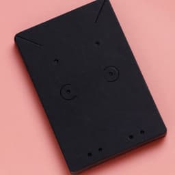 50PCS 6x9cm Black Necklace Display Cards For Earrings Sets Blank Jewelry Holder Cardboard Small Businesses Packaging Supplies