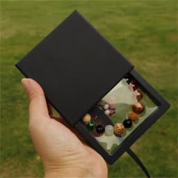 PE Film Jewelry Storage Box Travel Earrings Ring Bracelet Organizer Gift Box Paper Drawer Anti-oxidation Jewelry Packaging Box
