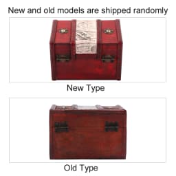 Vintage Jewelry Box Organizer Wooden Retro European Style Antique Trinkets Sundries Box Jewelry Storage Case Mother's Day Gift