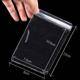 50/150pcs Jewelry Organizer Pouch Bags Transparent PVC Anti-Oxidation Earring Pendant Necklace Bracelet Storage Holder Bags