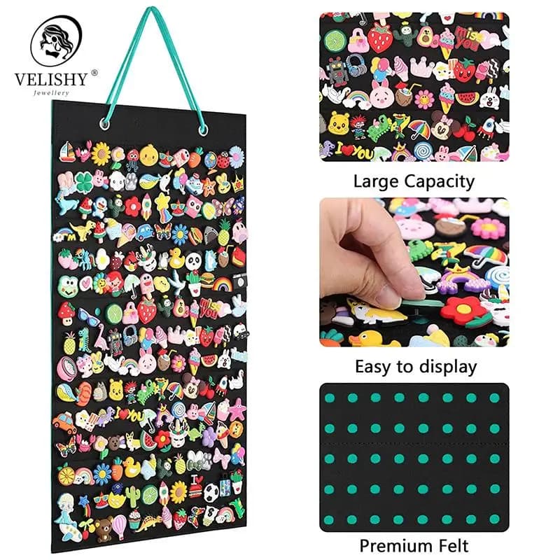 Wall Hanging Brooch Pin Display Organizer Enamel Pin Display and Brooch Collection Storage Holder for Women or Men