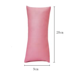 Pink Brushed Leather Jewelry Display Pillow Watch Bracelet Storage Display Pillow Bracelet Necklace Display Pillow