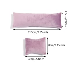 1 Set Gold Velvet Pearl Bracelet Watch Display Pillows Case Bangle Anklet Photography Prop Show Holder Jewelry Counter Organizer