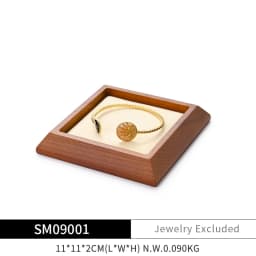 Oirlv Wooden Jewelry Display Stand Ring Earring Necklace Bracelet Watch Jewelry Stand Display Set Solidwood Jewelry Holder Stand
