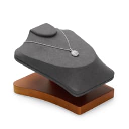 Oirlv Wooden Jewelry Display Stand Ring Earring Necklace Bracelet Watch Jewelry Stand Display Set Solidwood Jewelry Holder Stand