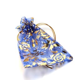 100Pcs 15x20cm 17x23cm 20x30 Gold Color Love Heart Rose Organza Bag Wedding Candy Gift Christmas Bags Jewelry Decoration Packing