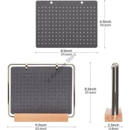 Enamel Pin Display Organiser 6 Pages Large Capacity Brooch Holder for Household QX2F