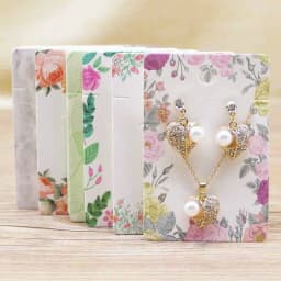 Hot Sale 50Pcs Multi-Style Jewelry Set Package Card 6*9cm Flower/Marbling Design Necklace Earring Pendant Package Card
