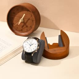 Oirlv Wooden Watch Holder with Pillow Watch Display Stand Watch Storage Box Jewelry Organizer Photography Props Counter Shows