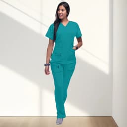 Anti Wrinkle Breathable Hospital Scrubs Uniform Suits Easy-wash Medical Scrub Vendors Surgical Uniform Scrub Suits for Women