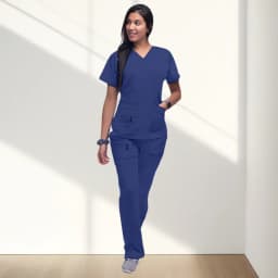 Anti Wrinkle Breathable Hospital Scrubs Uniform Suits Easy-wash Medical Scrub Vendors Surgical Uniform Scrub Suits for Women