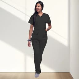 Anti Wrinkle Breathable Hospital Scrubs Uniform Suits Easy-wash Medical Scrub Vendors Surgical Uniform Scrub Suits for Women